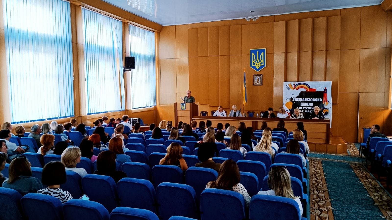 Звіт директора спеціалізованої школи І-ІІІ ст. ім. О. Маковея м. Заліщики  Володимира Бенев’ята