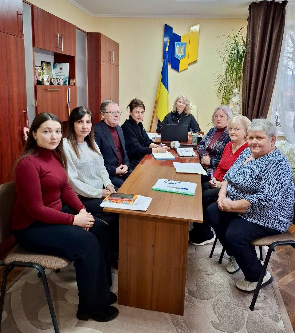 Зустріч начальника управління освіти Надії Підгребі з керівниками закладів освіти міста та працівниками харчоблоків